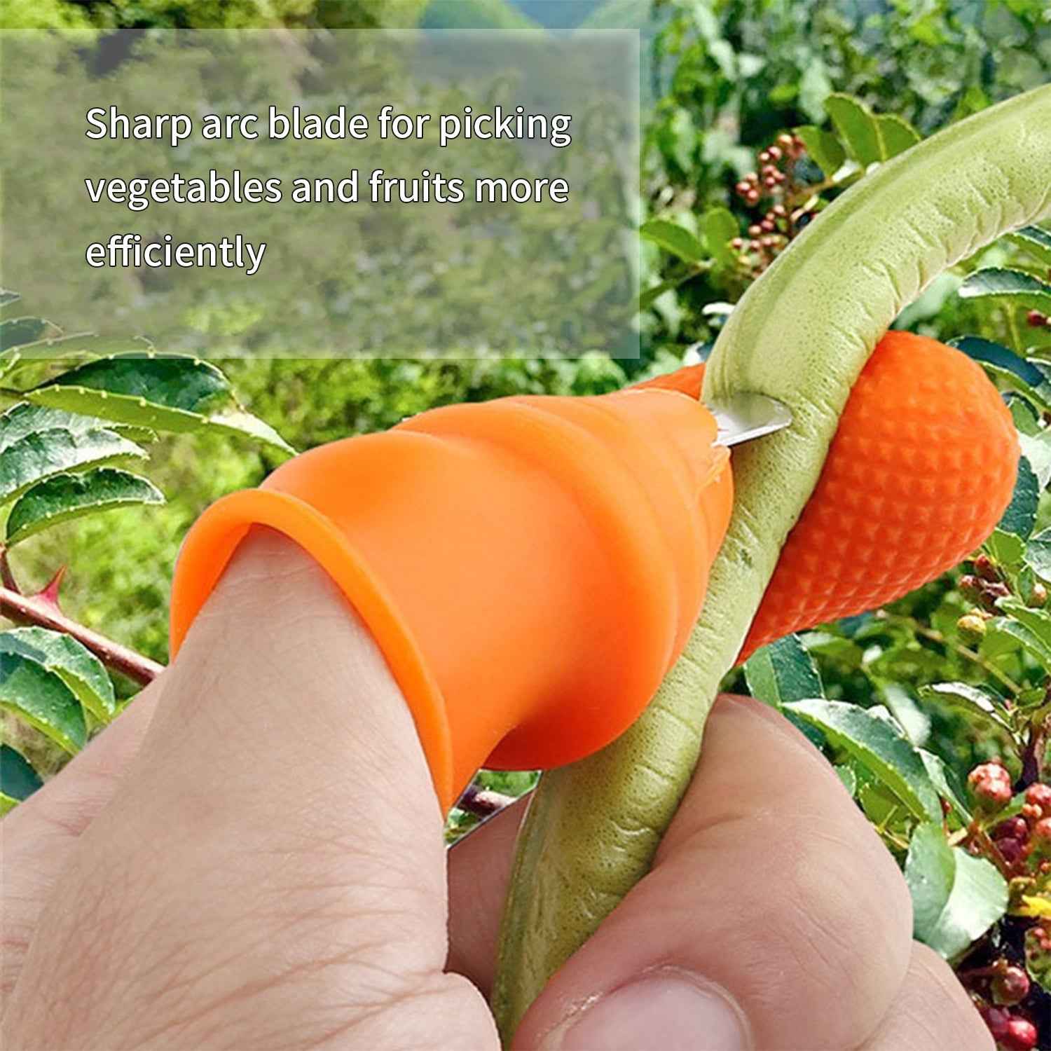 V Thumb Cutter for Vegetables & Fruits – Safe & Handy | Quickslice