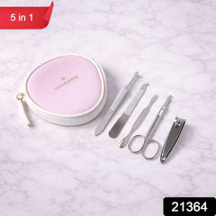 Manicure Pedicure Grooming Kit – Complete Nail Care Set with Portable Case