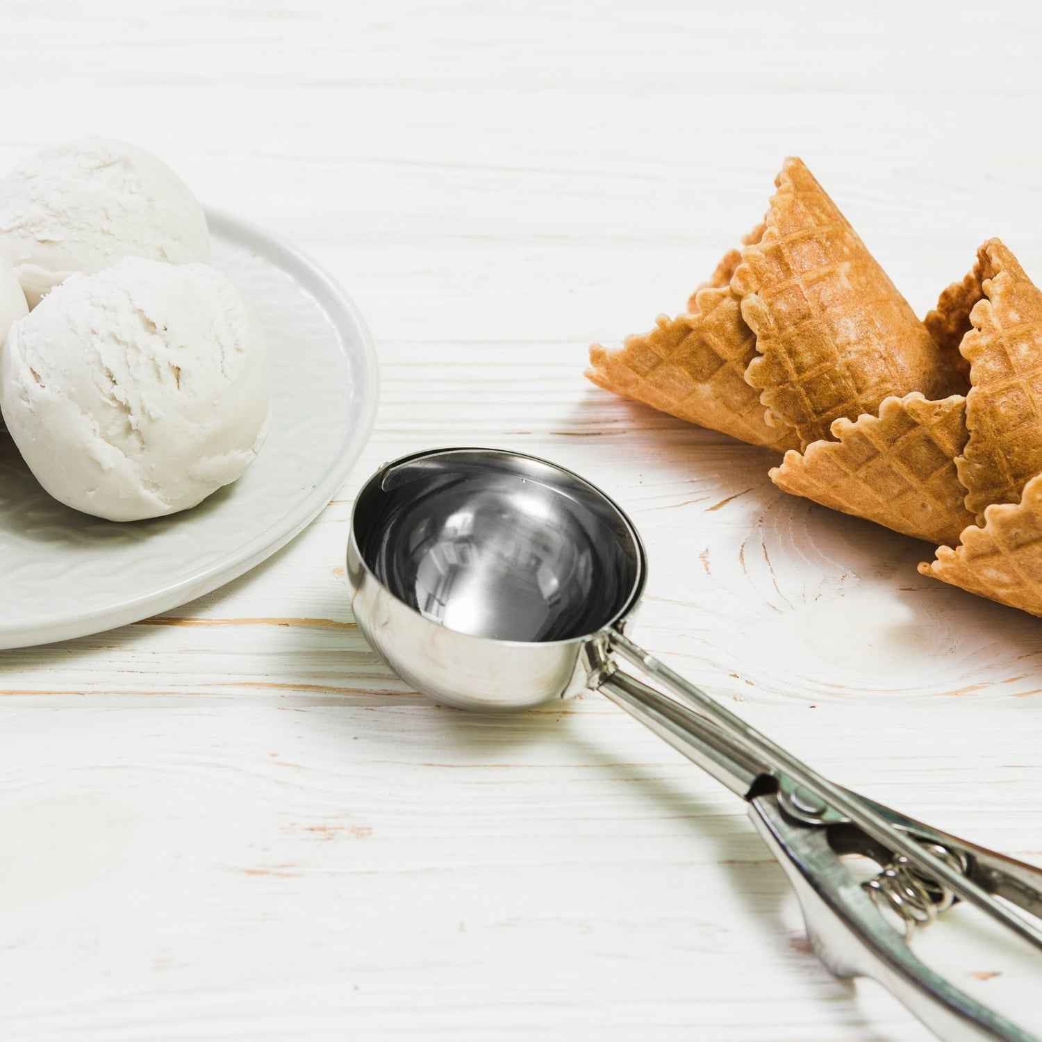 Ice Cream Scoop – Stainless Steel Easy Release Tool | Indo Glow