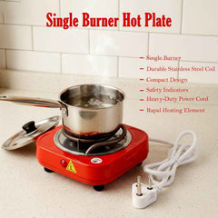 Electric Hot Plate Single Burner – Compact & Energy Efficient
