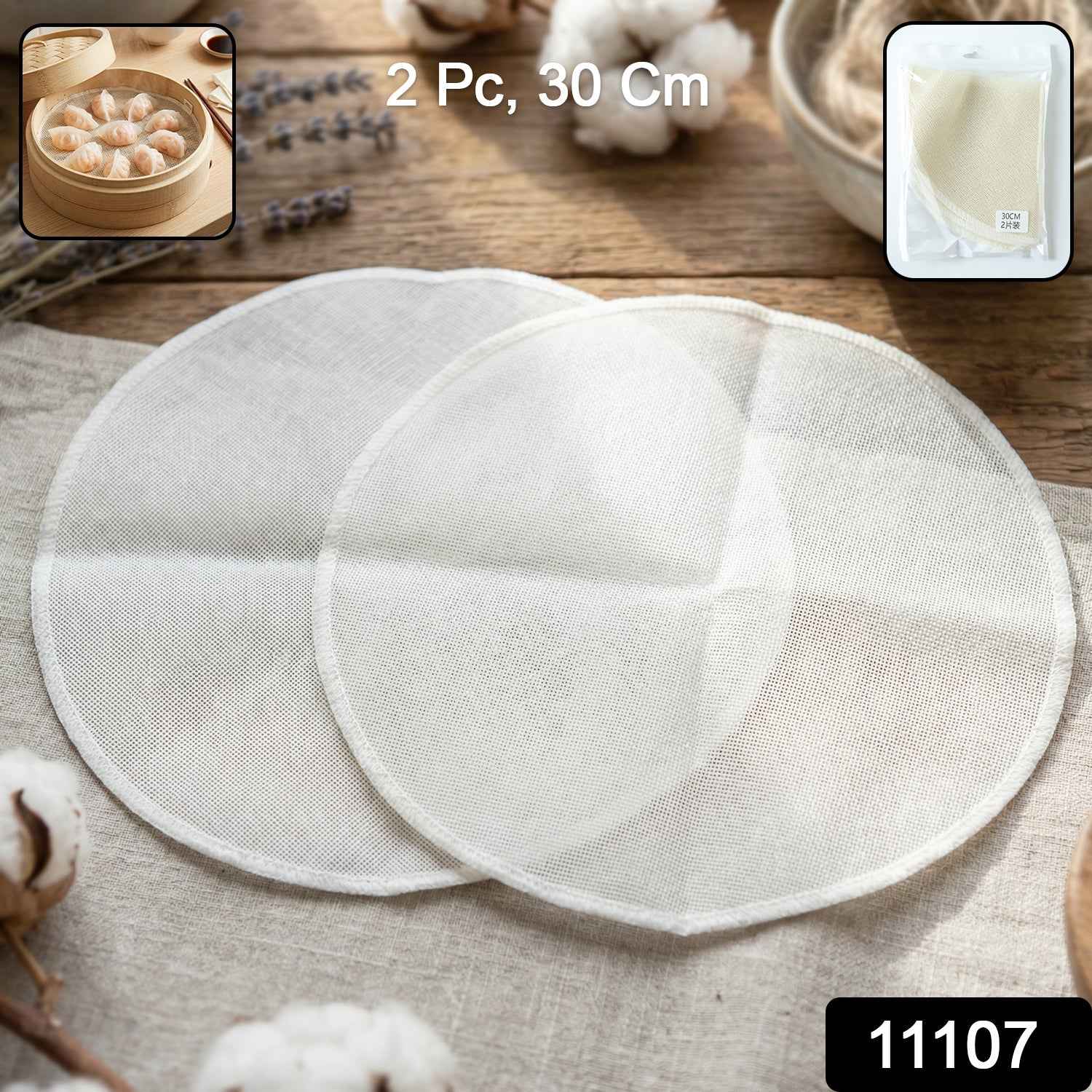 Reusable Cotton Steam Cloth – Non-Stick, Eco-Friendly, Easy to Clean