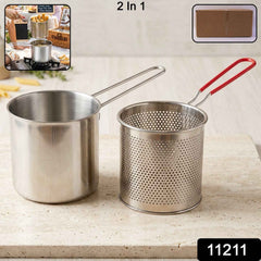 Stainless Steel Deep Frying Pot Ð Compact, Durable & Easy to Use