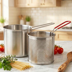Stainless Steel Deep Frying Pot Ð Compact, Durable & Easy to Use