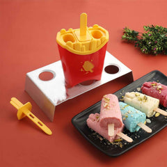 Ice Pop Mould Set Ð Fun French Fries Shape for Summer Treats