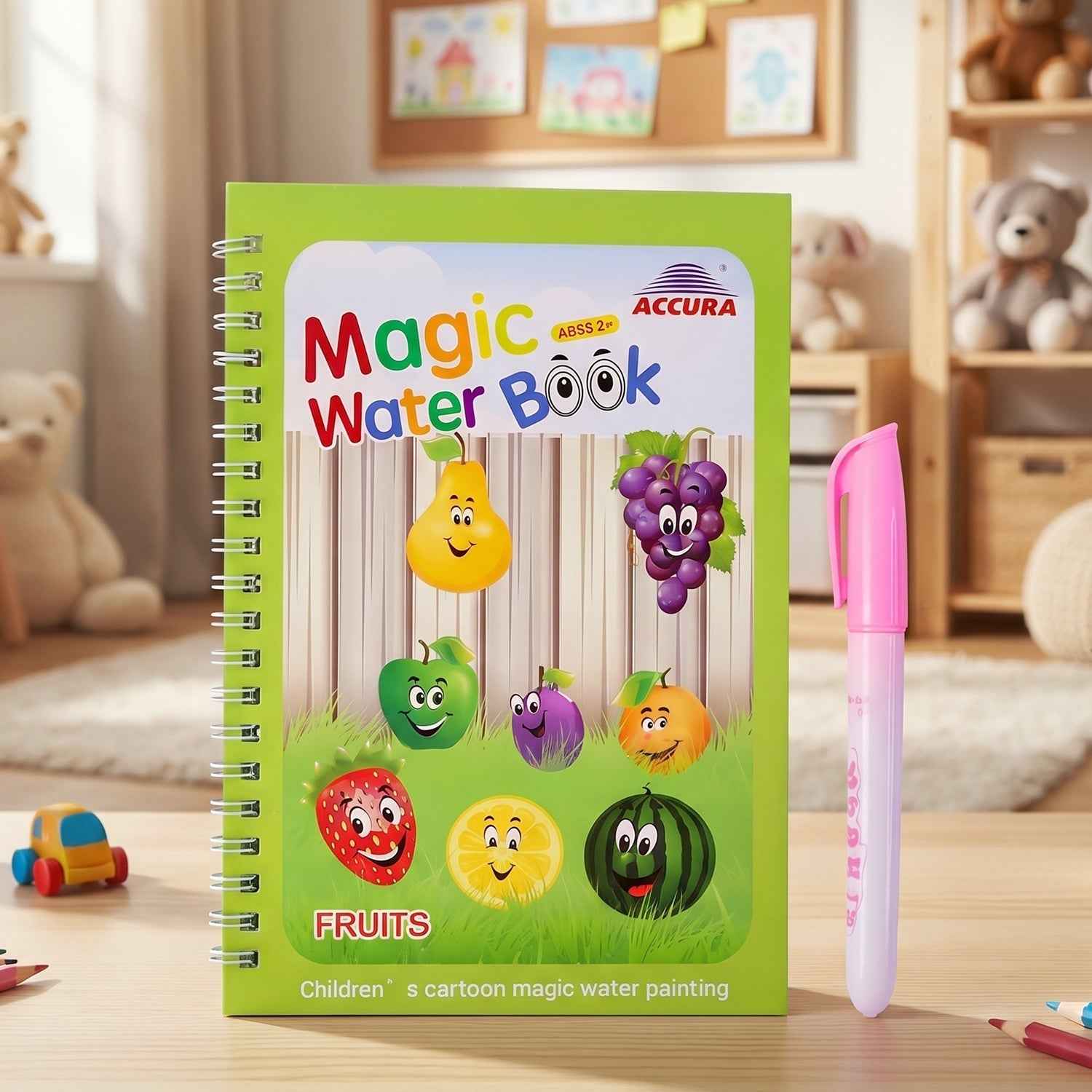 Kids Reusable Water Painting Book Set Ð Mess-Free Creative Fun
