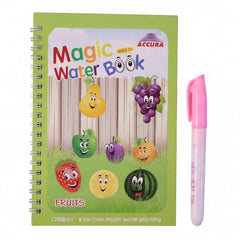 Kids Reusable Water Painting Book Set Ð Mess-Free Creative Fun