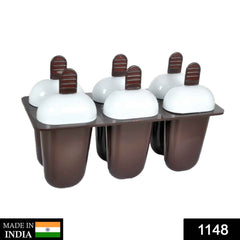 Kulfi Maker – 6-Cup Plastic Ice Candy Moulds | Bake & Dwell