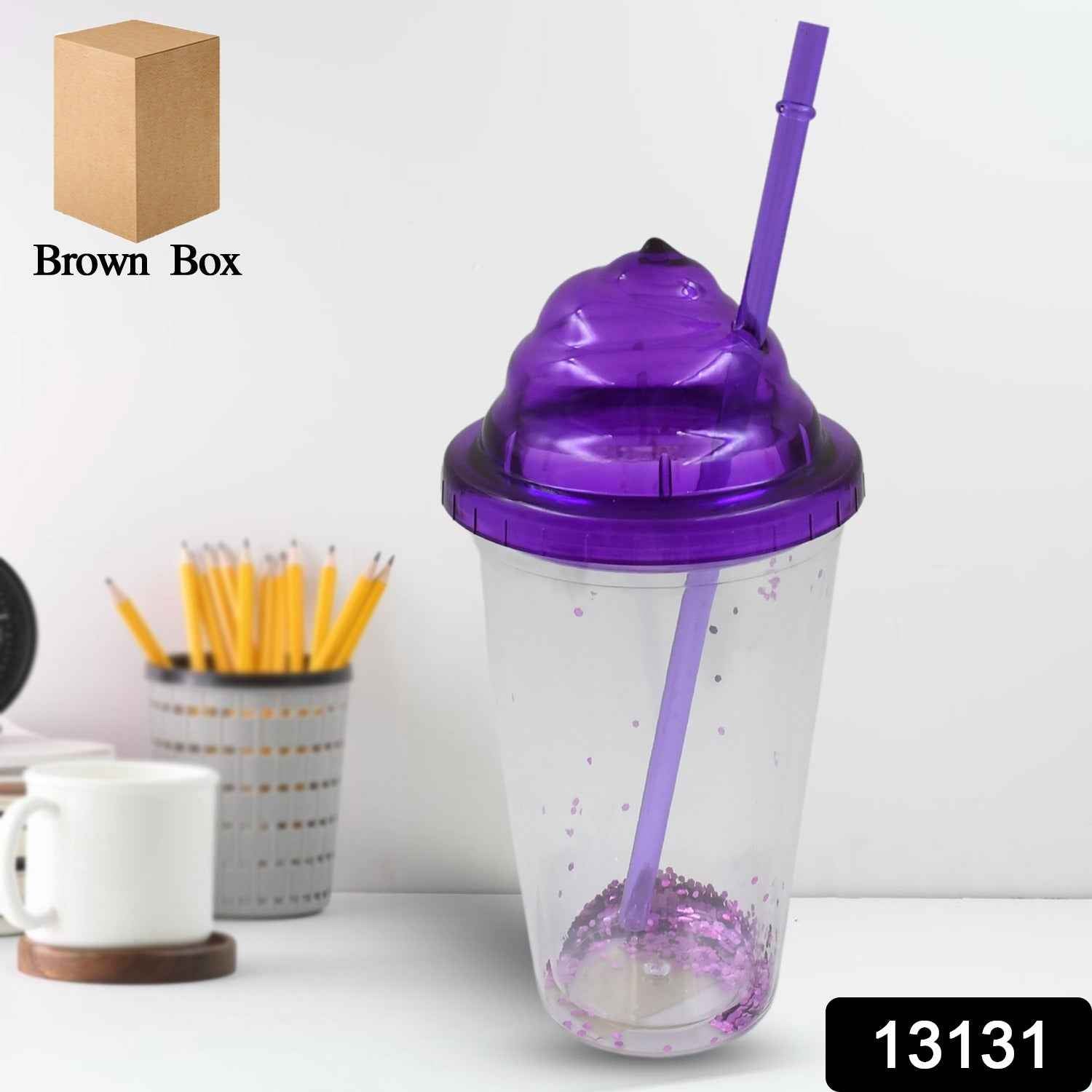 Plastic Cold Drink Tumbler – Double-Wall & Reusable Straw | Hydrozilla