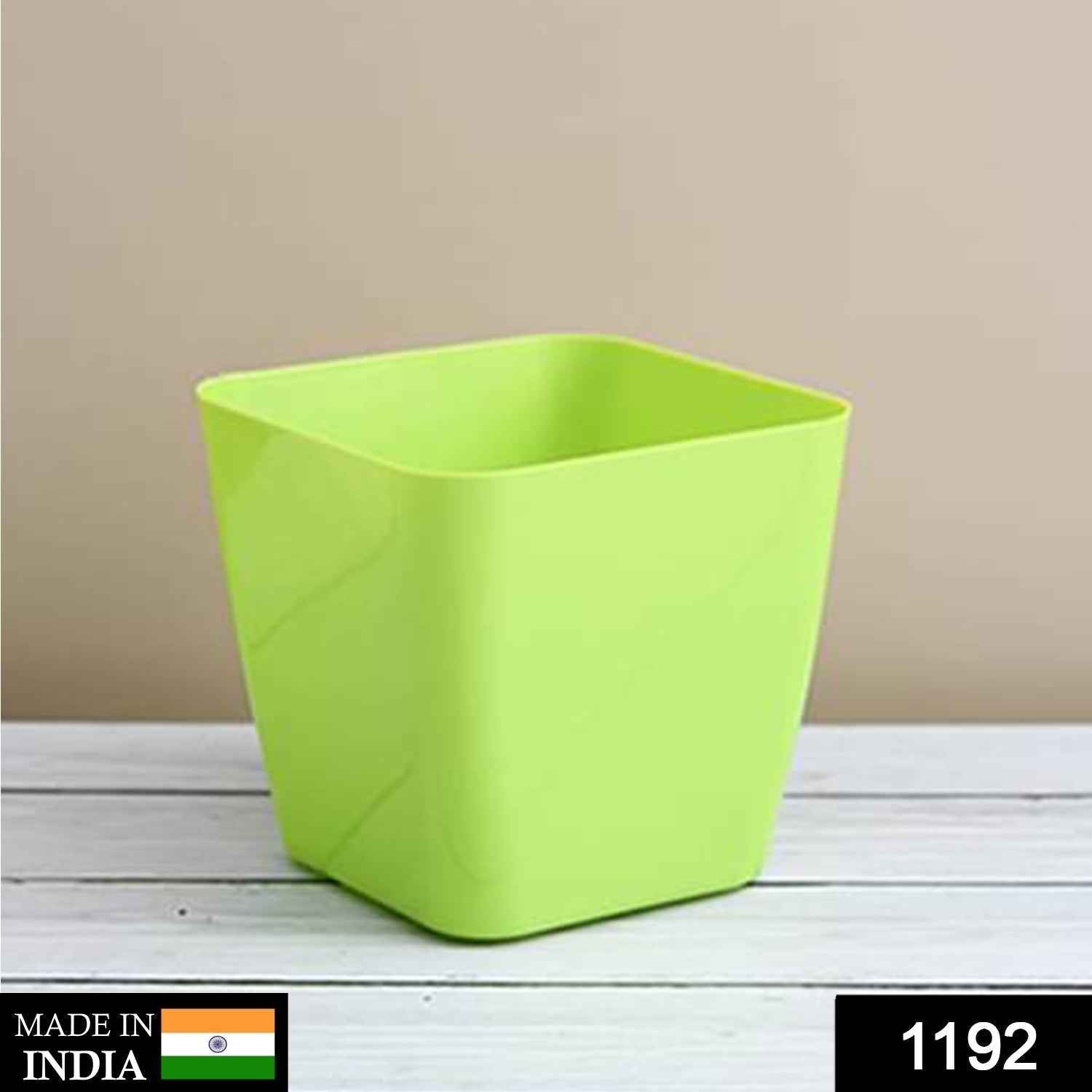Square Flower Pots for Indoor & Outdoor Gardening |