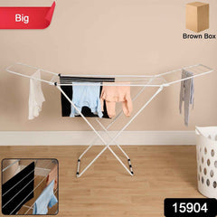 Foldable Butterfly Clothes Drying Stand – Wide Wings & Space Saving