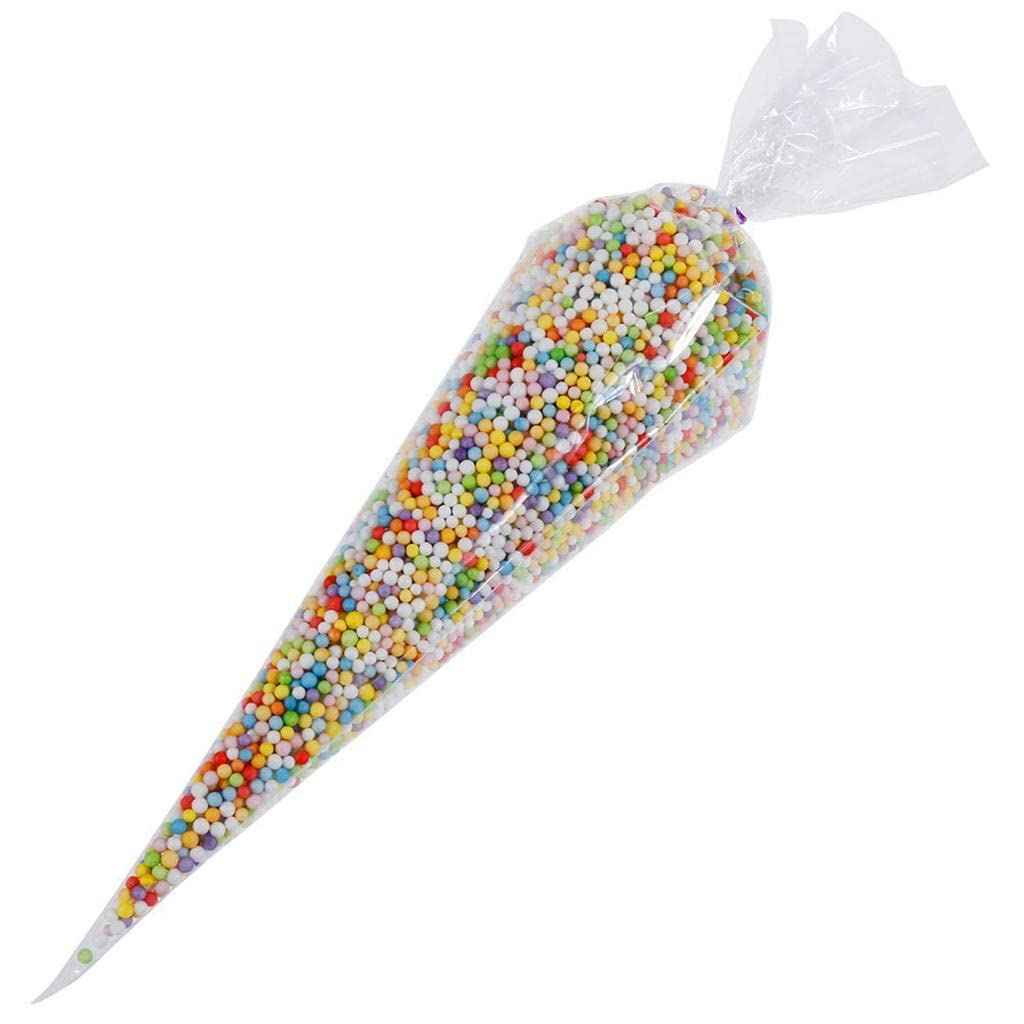 Various pastry tips compatible with disposable piping bags for creative designs