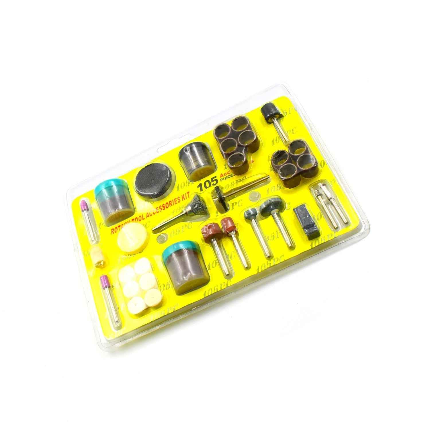 Rotary Tool Accessories Kit – 105-Piece Versatile Set | BoltForce