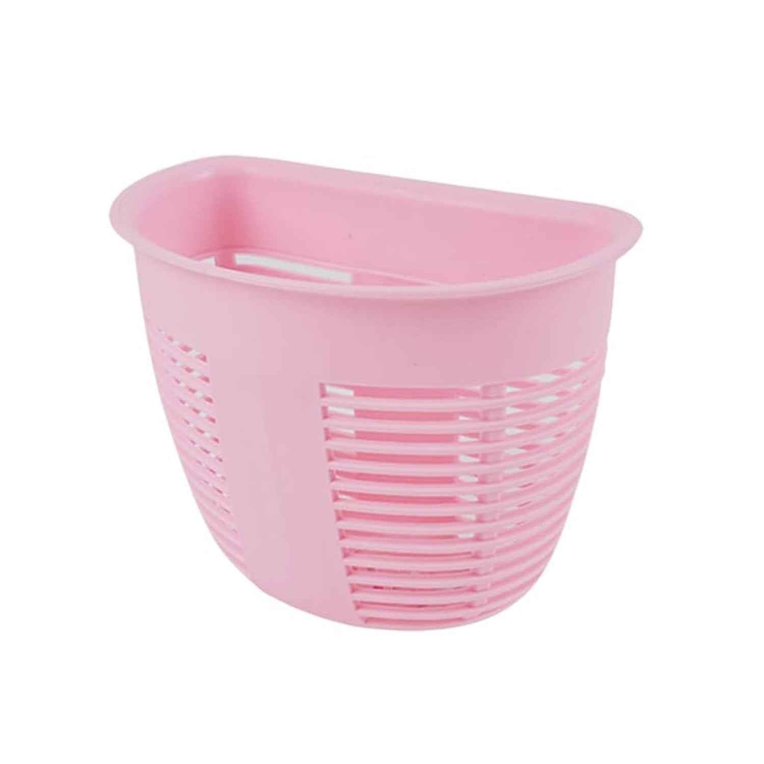 Hanging Plastic Storage Basket – Wall Mounted Organizer | Bathora