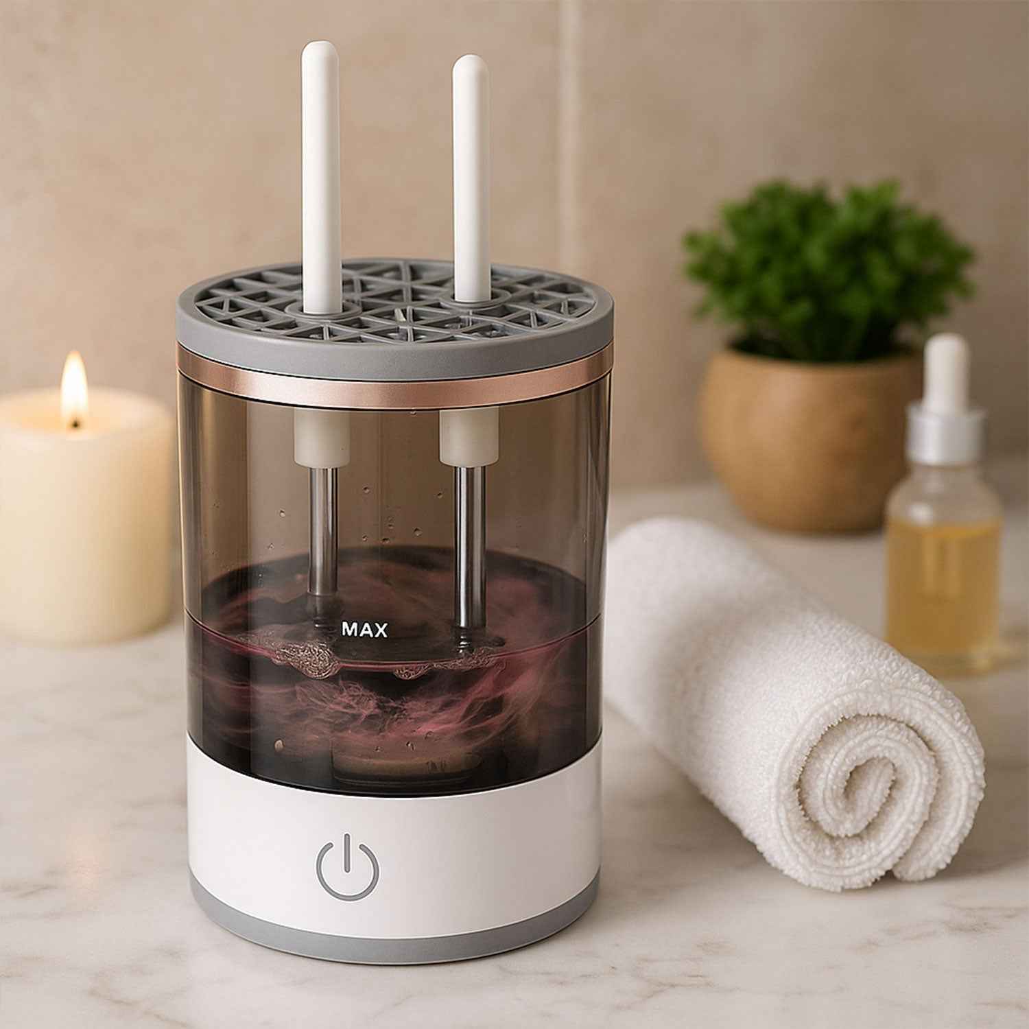 Automatic Makeup Brush Cleaner – Fast & Hygienic | BeautyBare