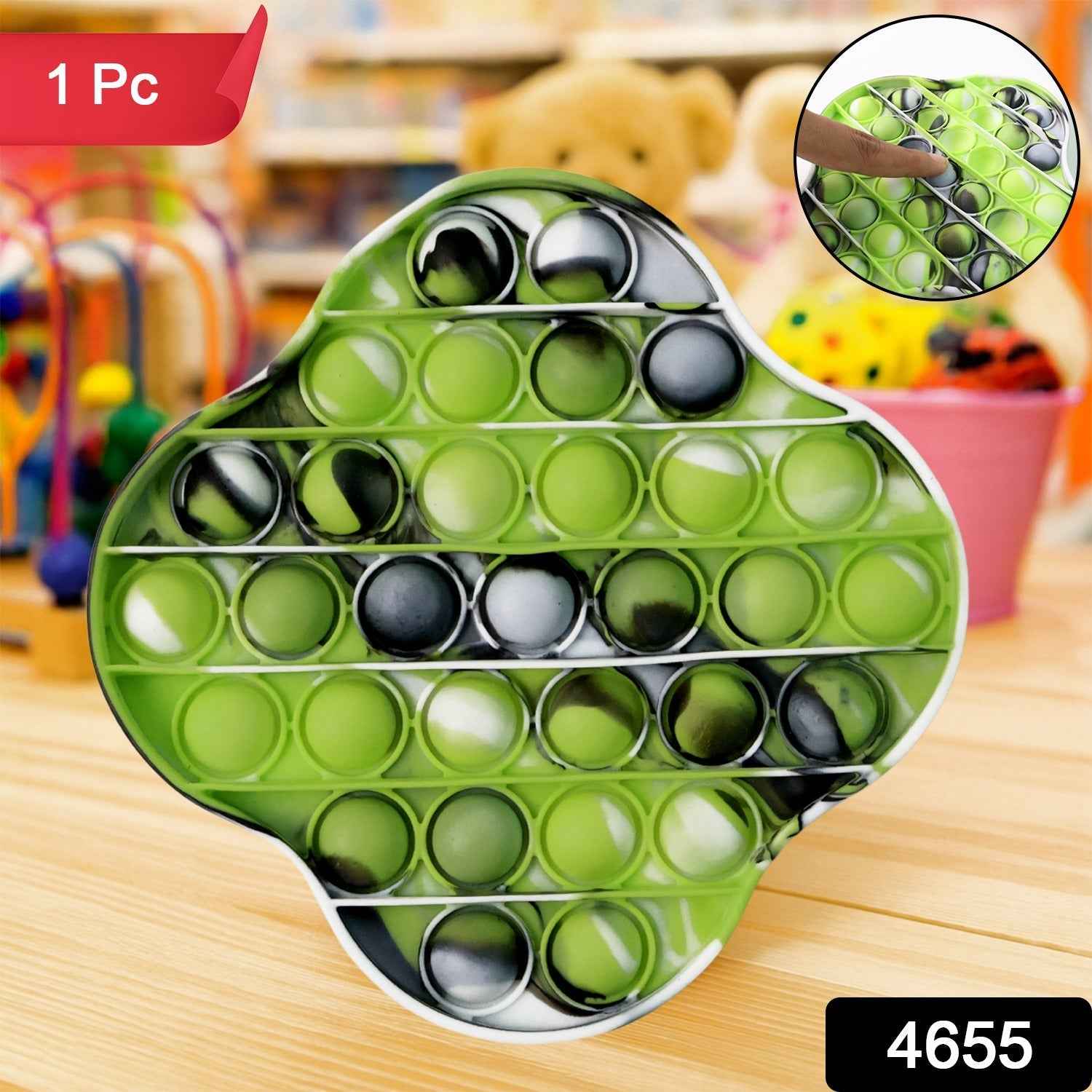 Silicone Pop It Fidget Toy – Stress Relief & Sensory Play