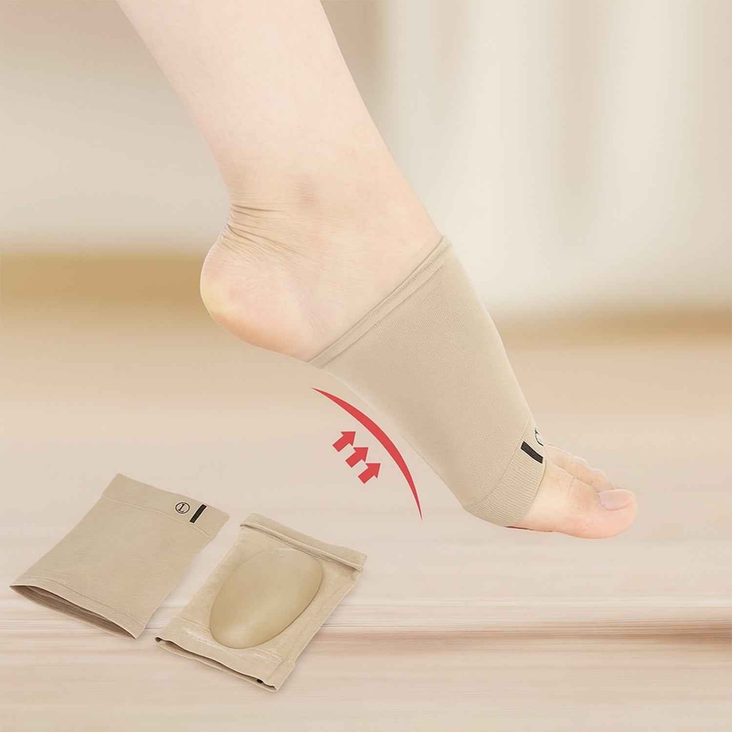 Arch Support Sleeve – Flat Feet & Plantar Fasciitis Relief | Velvet Wheels