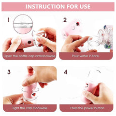 Nano Mist Sprayer Ð Portable & Refillable for Instant Facial Hydration