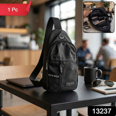 Waterproof USB Charging Sling Bag – Travel & Crossbody | FERVENT