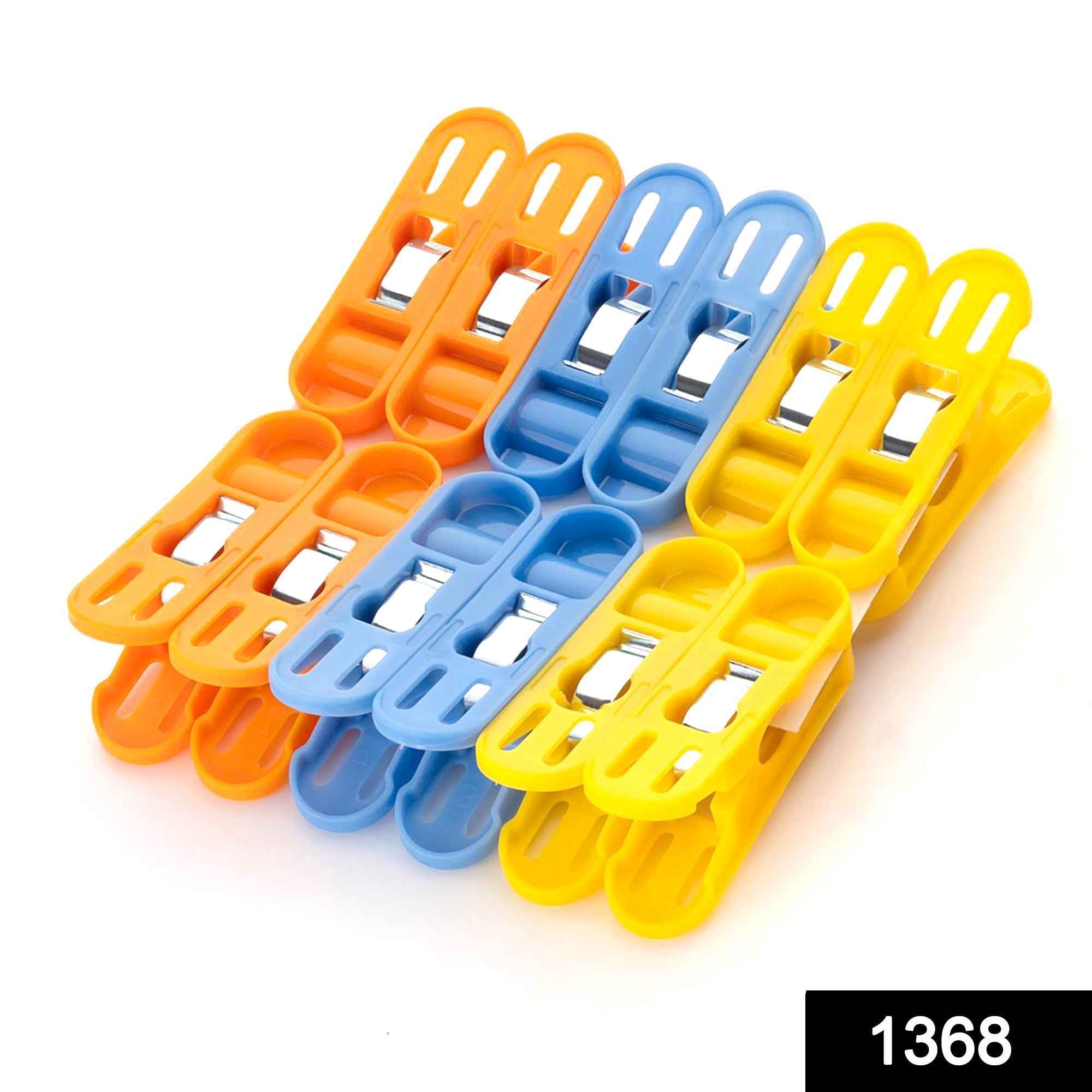 Cloth Drying Clips – Non-Slip Plastic (Pack of 12) | BathNova
