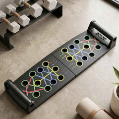 Multifunction Foldable Push Up Board Ð Space-Saving Upper Body Trainer