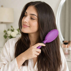 Cushioned Paddle Hair Brush Ð Detangling & Frizz Control for All Hair