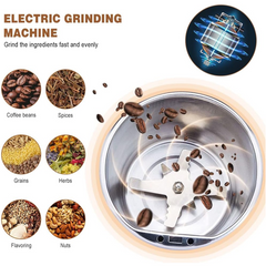Coffee Grinder Blender – Portable 4-Blade Mini Mixer | Dabster