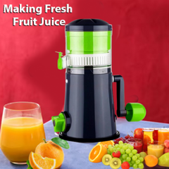 Manual Juicer – Compact, Vacuum Lock Base for Easy Juice Extraction