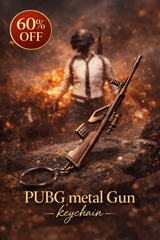 PUBG Gun keychain