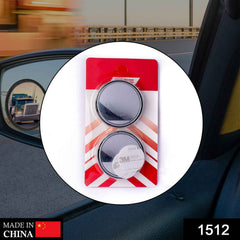Blind Spot Mirror – Wide Angle Adjustable Convex (2 Pcs) | RaceVault