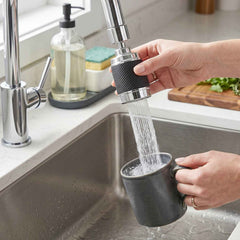 Kitchen Faucet Sprayer Ð 360¡ Rotatable & Water-Saving Nozzle