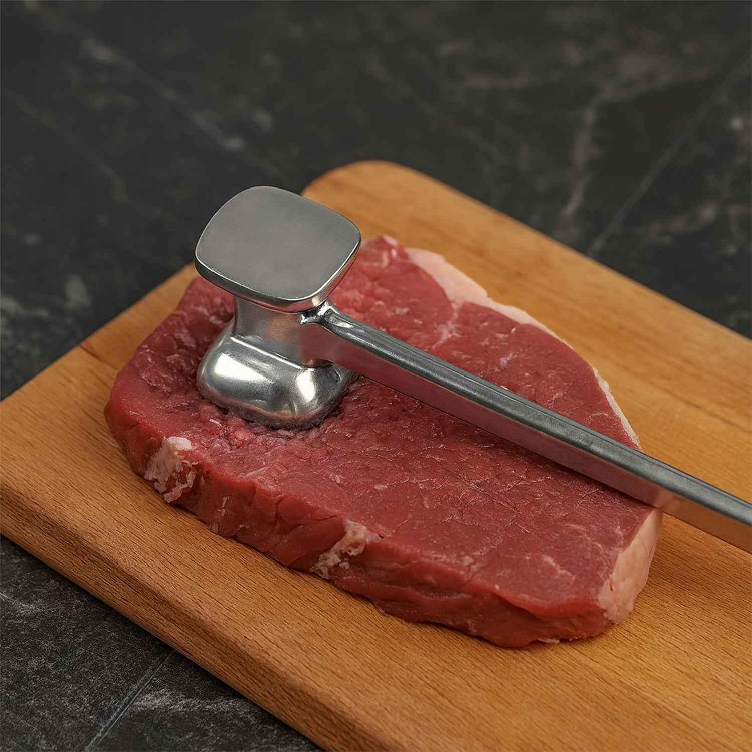 Meat Tenderizer Hammer – Dual-Sided Aluminium | Quickslice