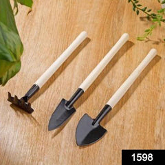 Kids Garden Tools Set – 3 Pcs Trowel, Shovel, Rake | Play & Move