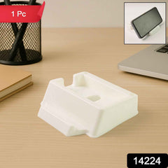 Plastic Mobile Phone Stand Ð Wall Mounted Organizer & Charger