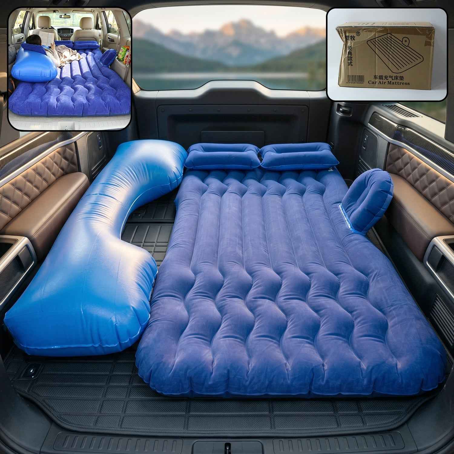 Portable Car Air Mattress Ð Comfortable SUV & Travel Bed