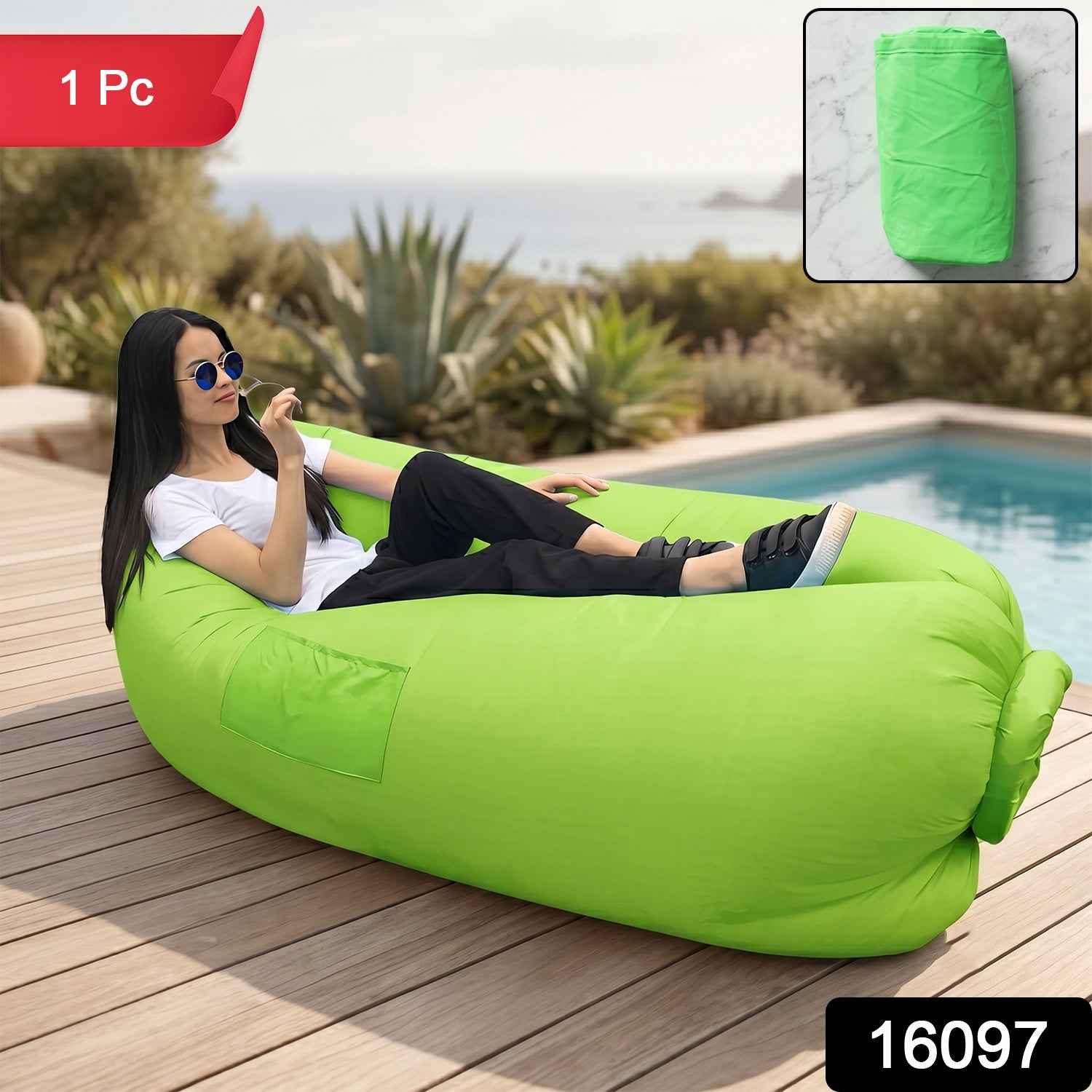 Inflatable Lounger Ð Portable Outdoor & Travel Recliner