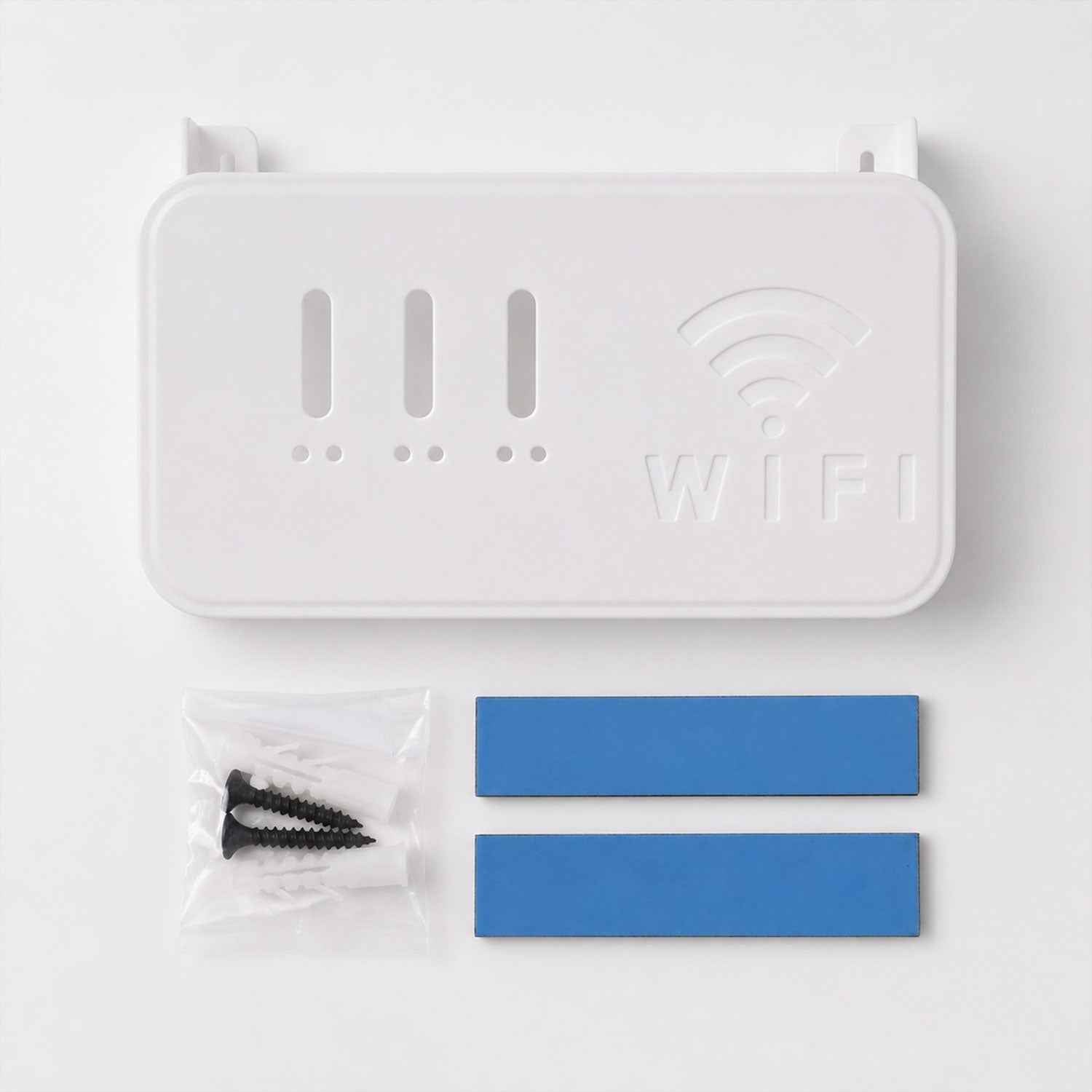 Wall Mount WiFi Router Holder Ð Space-Saving Cable Management Solution