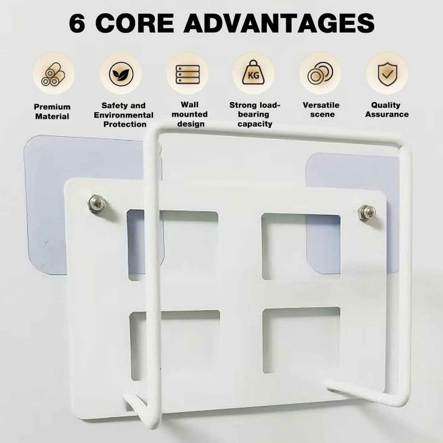 WiFi Router Wall Mount Bracket Ð Space-Saving & Easy to Install