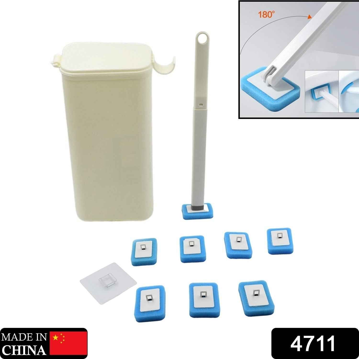 Disposable Toilet Brush Wand Kit with 8 Refills | Arrive Kit
