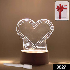 Visualization Lamp 3D Acrylic – Creative Desk Night Light
