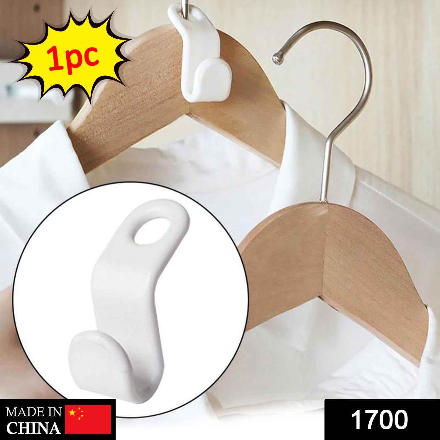 Hanger Connector Hooks – Space Saving Wardrobe Organizer | Organivo