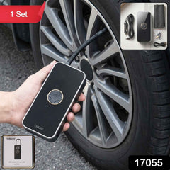 Portable Electric Car Tyre Pump Ð Wireless & Rechargeable for Easy Inflation
