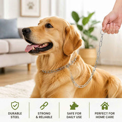Heavy Duty Dog Chain Leash Ð Durable 67-inch Pet Tether for Control