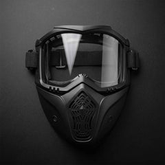 Protective Bike Goggle Face Mask Ð Detachable Shield for Outdoor Safety