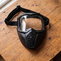 Protective Bike Goggle Face Mask Ð Detachable Shield for Outdoor Safety