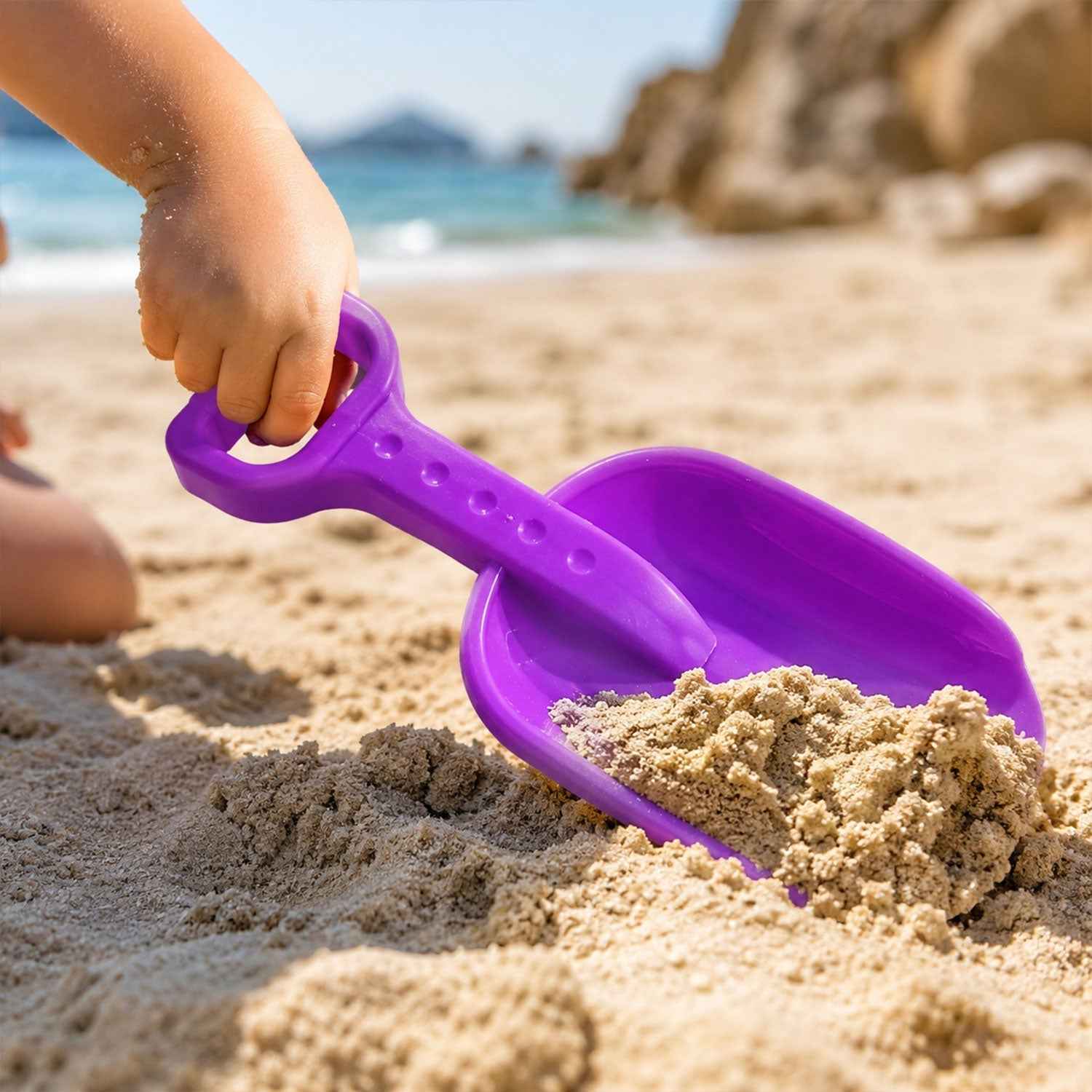 Kids Beach Sand Shovel Ð Bright, Safe & Durable for Outdoor Play