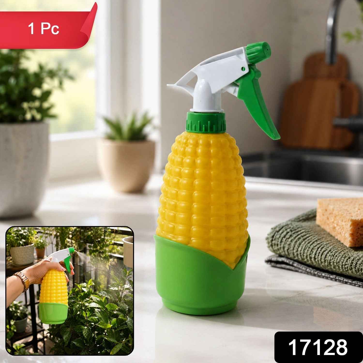 Trigger Spray Bottle Ð Corn Shape for Plants & Home Cleaning