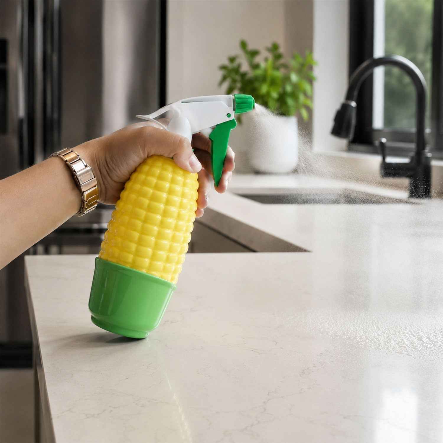 Trigger Spray Bottle Ð Corn Shape for Plants & Home Cleaning