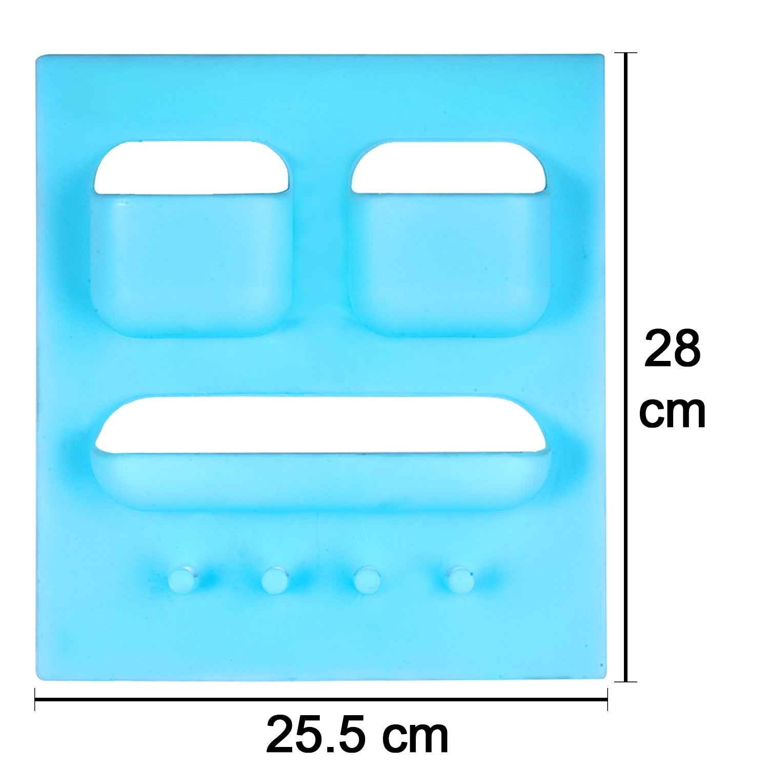 Soap Dish with Toothbrush Holder – Unbreakable Plastic | VelvetBubbles