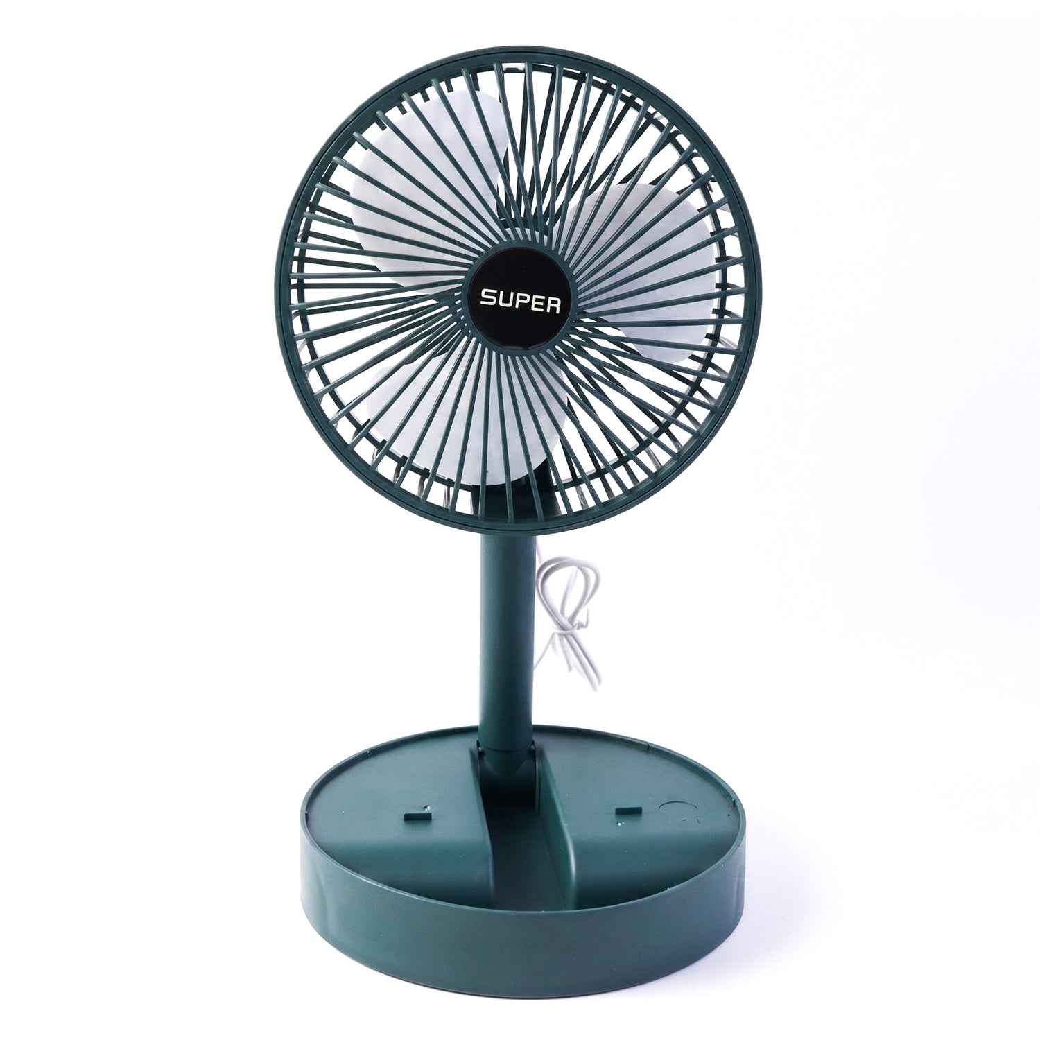 USB Table Fan Ð Compact, Quiet, Adjustable Stand for Desk