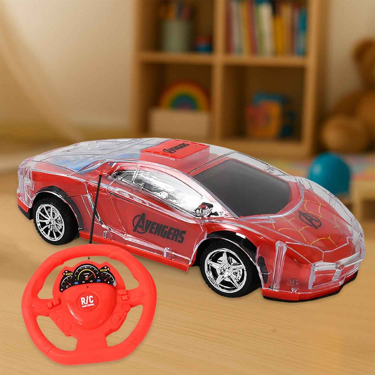 Remote Control Car – Rechargeable Kids Racing Toy | Spark Tots